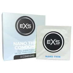   EXS Nano Thin - εξαιρετικά λεπτό προφυλακτικό (3τεμ)