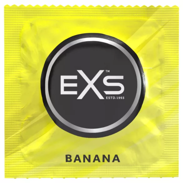 EXS Banana - προφυλακτικά με γεύση μπανάνα (100 τεμ.)