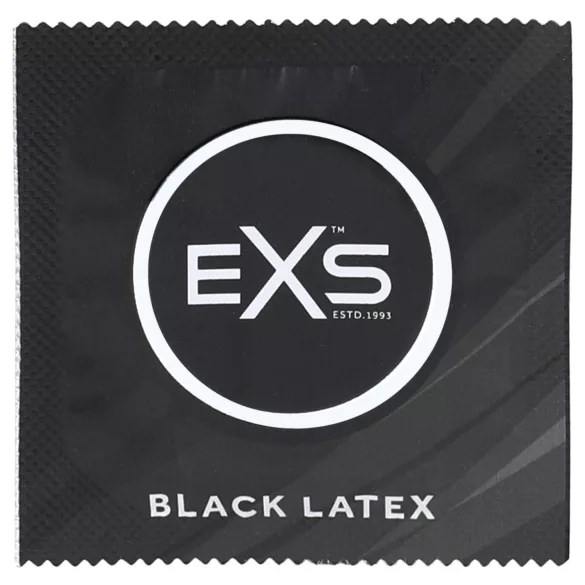EXS Black - μαύρο προφυλακτικό (48 τεμ.)