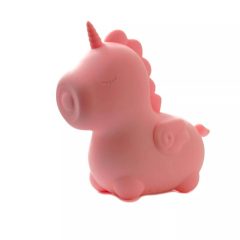   Unihorn Heart Throb - rechargeable, waterproof unicorn clitoris stimulator (pink)