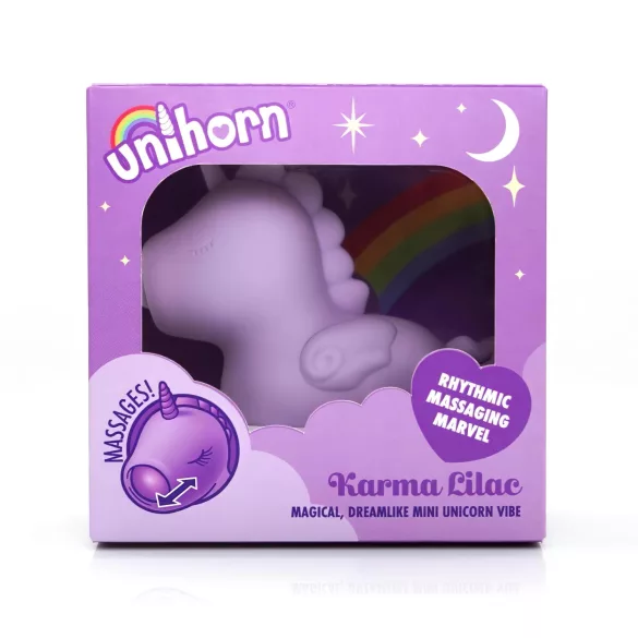 Unihorn Karma - δονητής κλειτορίδας επαναφορτιζόμενος - μοβ