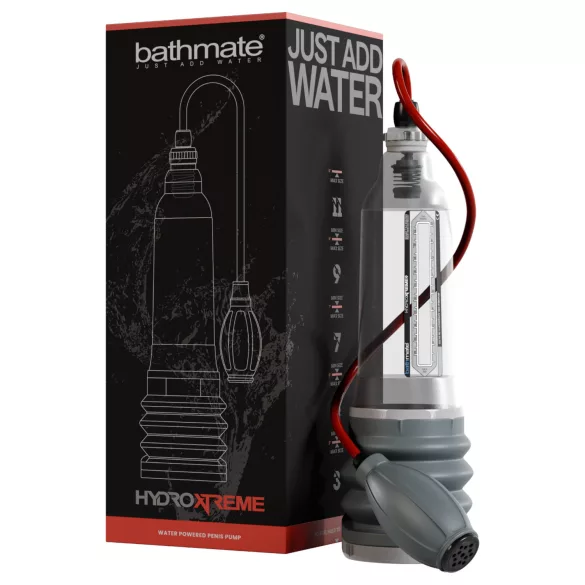 Bathmate HydroXtreme 9 - αντλία υδρομασάζ, χωρίς αξεσουάρ (διάφανη)