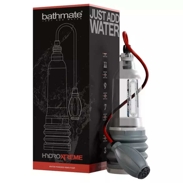 Bathmate HydroXtreme 7 Wide Boy - αντλία υδρομασάζ, χωρίς αξεσουάρ (διάφανο)