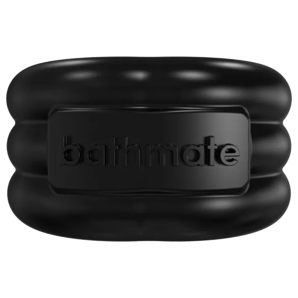 Bathmate Vibe Ring Stretch - επαναφορτιζόμενο δονητικό δαχτυλίδι πέους (μαύρο)