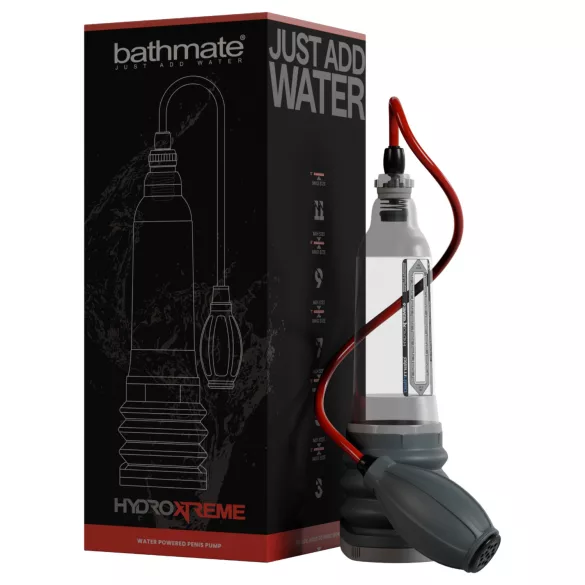 Bathmate HydroXtreme 6 - σετ υδροαντλίας (διάφανο)