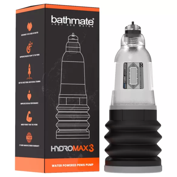 Bathmate Hydromax3 - υδροαντλία (διάφανη)