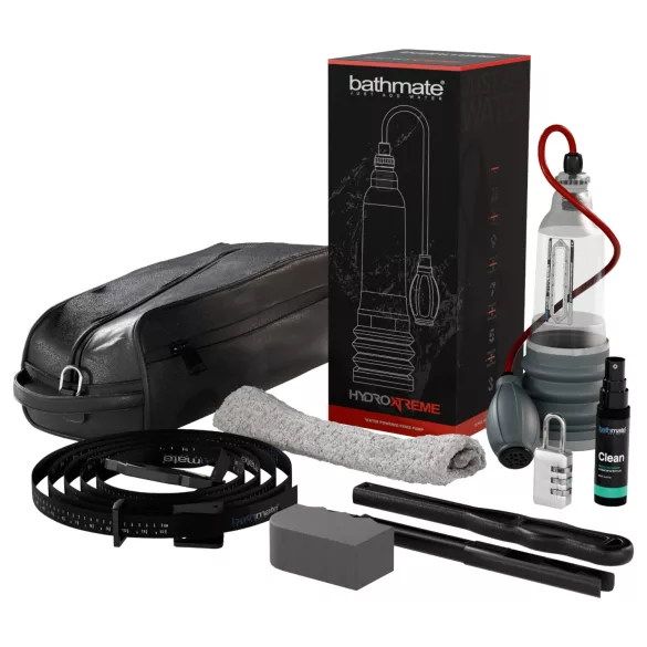 Bathmate HydroXtreme 7 Wide Boy - σετ υδροαντλίας (διάφανο)