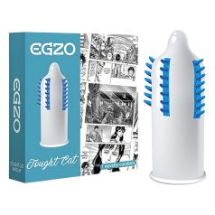   Egzo Tough Cat – Προφυλακτικό με τραχιά υφή και εξωτερικές προεξοχές (1τμχ)