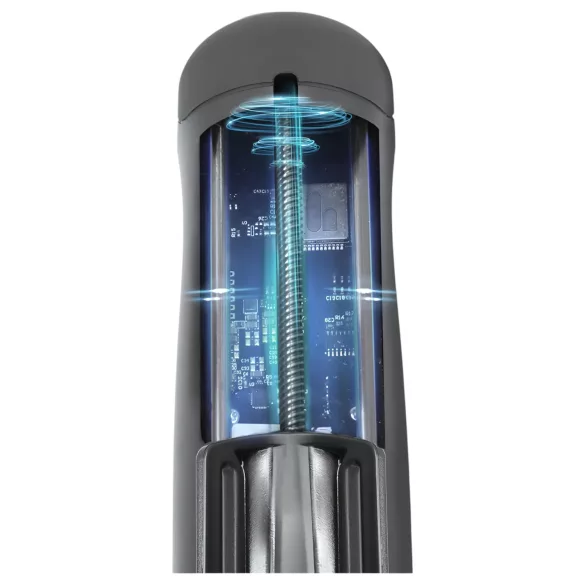 The Handy 1.1 - ανδρικός smart masturbator VR - επαναφορτιζόμενο μαύρο