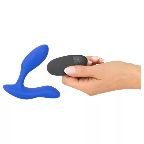 We-Vibe Vector+ - επαναφορτιζόμενο έξυπνο ανδρικό anal δονητής - μπλε