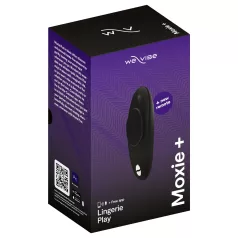   We-Vibe Moxie+ - δονητής κλειτορίδας με τηλεχειρισμό - μαύρο