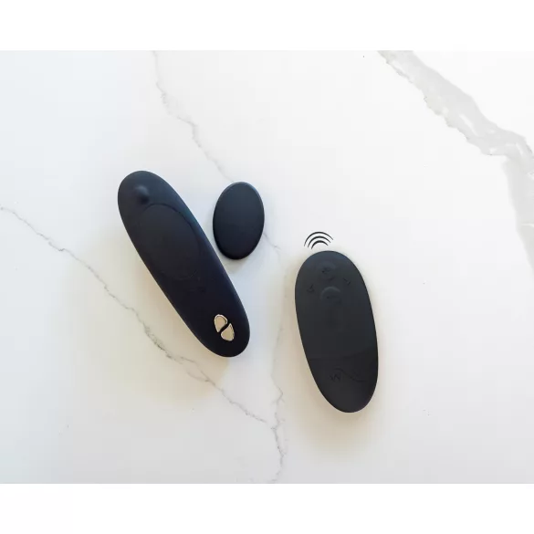 We-Vibe Moxie+ - φορητός δονητής κλειτορίδας με εφαρμογή και τηλεχειριστήριο (μαύρος)