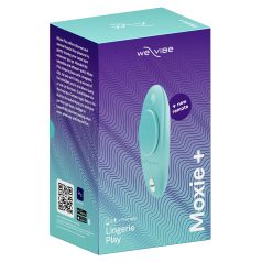   We-Vibe Moxie+ - έξυπνος δονητής κλειτορίδας με τηλεχειρισμό (τιρκουάζ)
