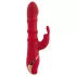 You2Toys Rabbit - δονητής με κινούμενο δαχτυλίδι (κόκκινο)