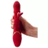 You2Toys Rabbit - δονητής με κινούμενο δαχτυλίδι (κόκκινο)