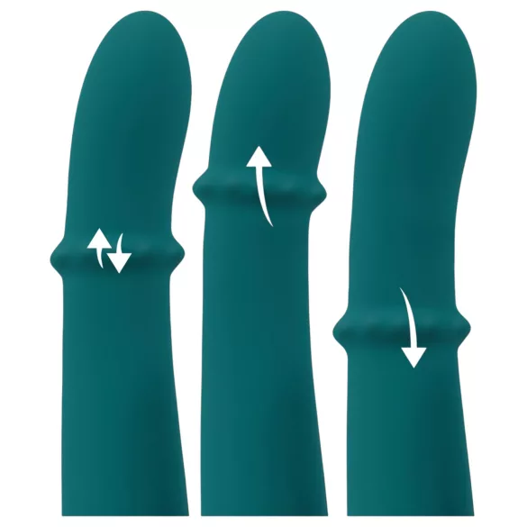 You2Toys - δαχτυλίδι δόνησης rabbit - αυνανιστής για άνδρες - τιρκουάζ