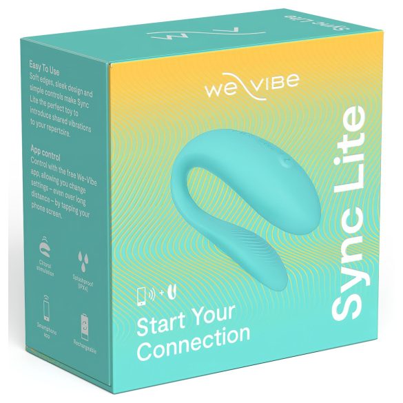 We-Vibe Sync Lite - έξυπνος, ραδιόφωνος διπλός δονητής (πράσινος)