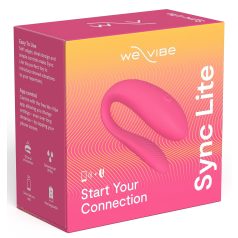   We-Vibe Sync Lite - έξυπνος, ραδιοφωνικός δονητής ζευγαριών (ροζ)