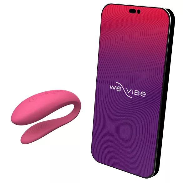 We-Vibe Sync Lite - ζευγαρωμένος δονητής με τηλεχειριστήριο - ροζ