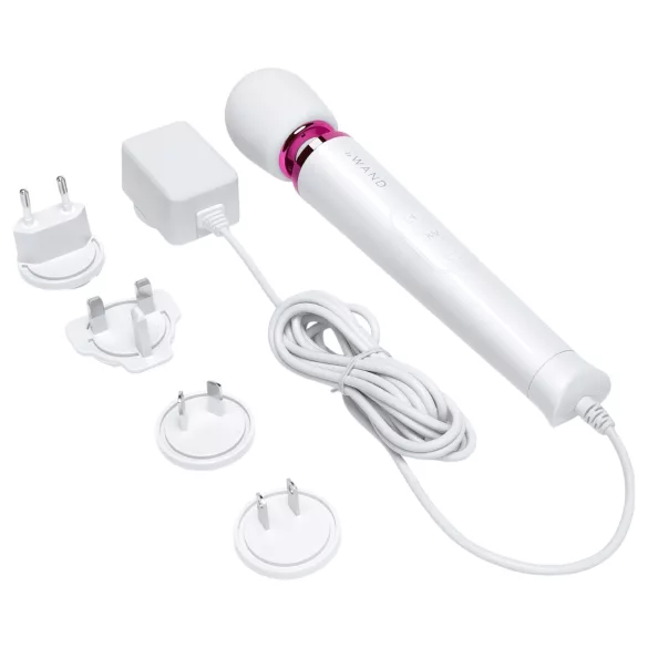 Le Wand Petite Plug-In - δονητής μασάζ δικτύου - λευκό