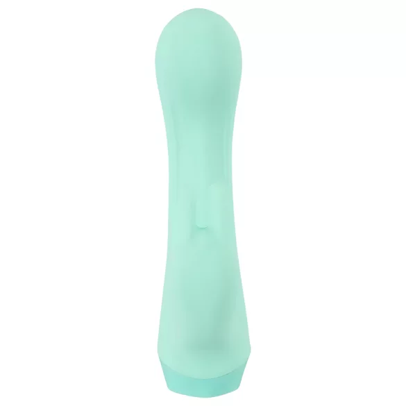 Cuties Mini 4 - επαναφορτιζόμενος αδιάβροχος δονητής λαγουδάκι (πράσινο)