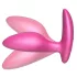 We-Vibe Ditto+ - δονούμενο πρωκτικό παιχνίδι με έλεγχο μέσω εφαρμογής (ροζ)