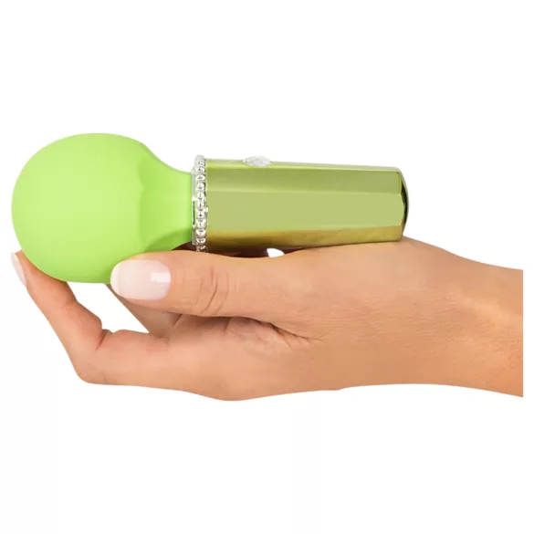 You2Toys Mini Wand - μικρή δονητική πράσινη ράβδος μασάζ