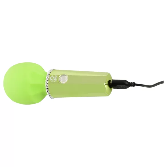 You2Toys Mini Wand - μικρή δονητική πράσινη ράβδος μασάζ
