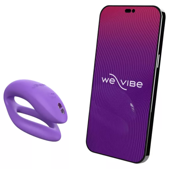 We-Vibe Sync O - δονητής ζευγαριού με εφαρμογή - επαναφορτιζόμενος - μωβ
