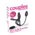 Couples Choice - πολυλειτουργικό δονητικό δακτύλιο πέους (μαύρο)