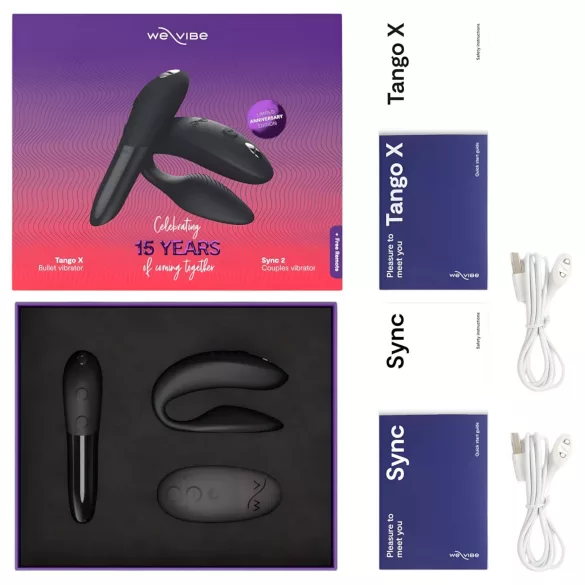 We-Vibe Collection - δονητής ζευγαριού σετ - μαύρο