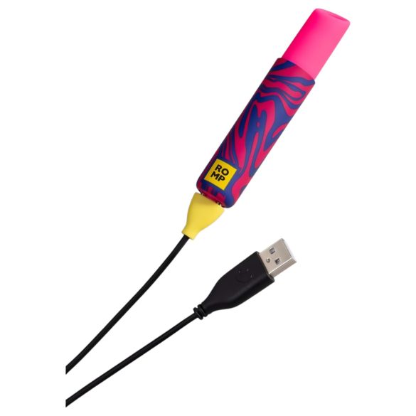 ROMP Lipstick - ροζ κλειτοριδικός διεγέρτης με κυματοσυχνότητες