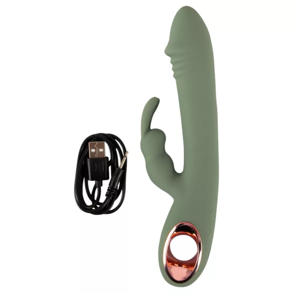 You2Toys - δονητής με βραχίονα για κλειτορίδα - πράσινο