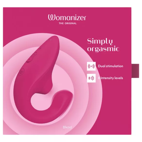 Womanizer Blend - δονητής σημείου G και διεγέρτης κλειτορίδας (ροζ)