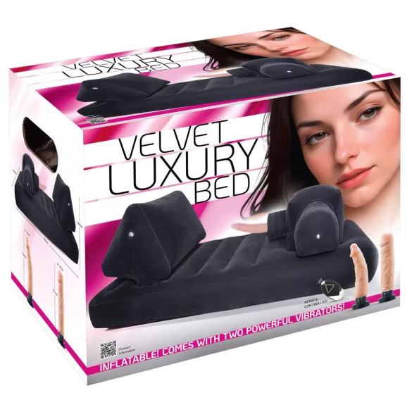 You2Toys Velvet Luxury - μηχανή σεξ με ενσωματωμένο κρεβάτι (μαύρο)