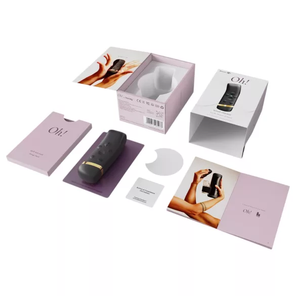 The Handy Oh! - Δονητής ResoTouch (μαύρος)