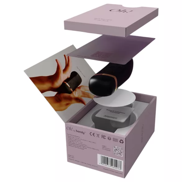 The Handy Oh! - Δονητής ResoTouch (μαύρος)