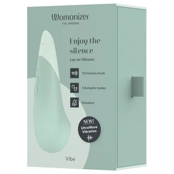Womanizer Vibe - δονητής κλειτορίδας - αδιάβροχος - πράσινο