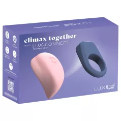   LUXUS Climax Together by Kiiroo - μαγνητικό, app-controlled σετ δονητή ζευγαριού
