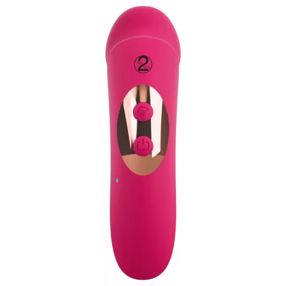 You2Toys Oral Fun - απορροφητικός και γλωσσικός διεγέρτης κλειτορίδας (ροζ)