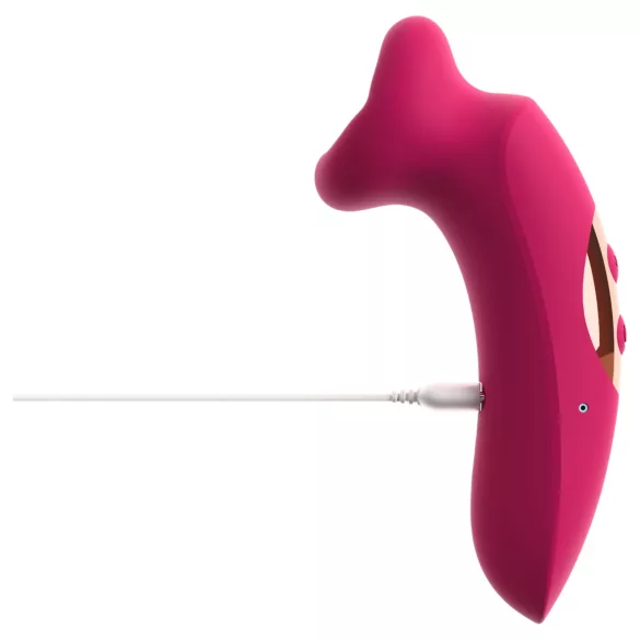 You2Toys Oral Fun - απορροφητικός και γλωσσικός διεγέρτης κλειτορίδας (ροζ)