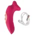 You2Toys Oral Fun - απορροφητικός και γλωσσικός διεγέρτης κλειτορίδας (ροζ)