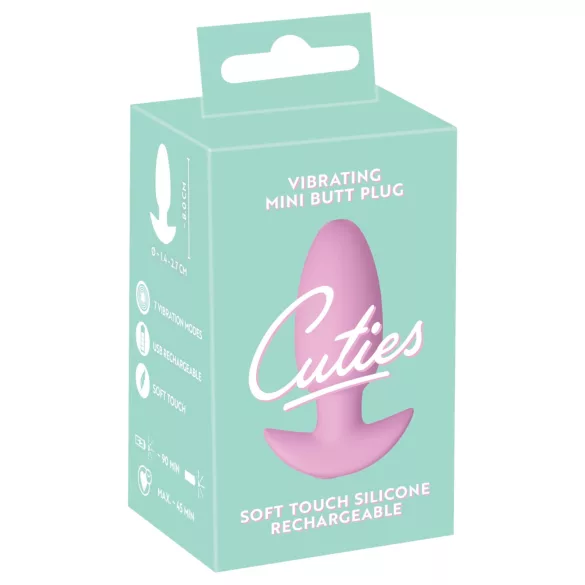 Cuties Mini - δονητής πρωκτού μικρού μεγέθους - ροζ