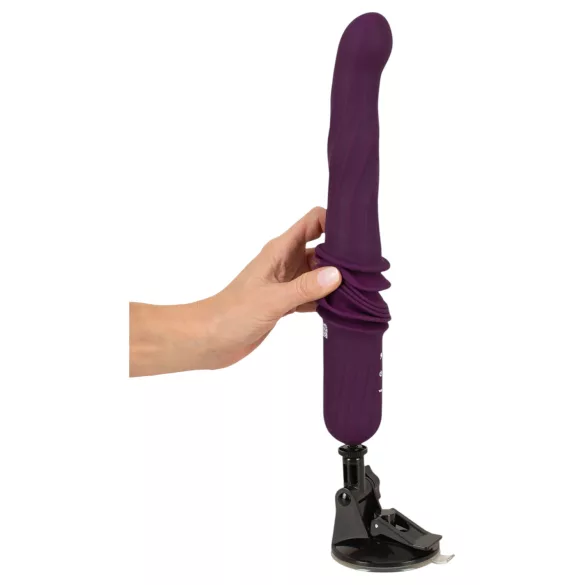 You2Toys - δονητής ώθησης με θέρμανση και τηλεχειριστήριο (μωβ)