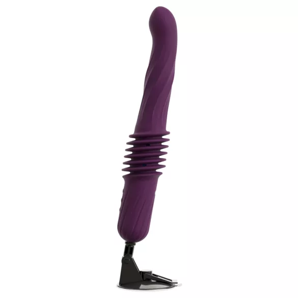 You2Toys - δονητής ώθησης με θέρμανση και τηλεχειριστήριο (μωβ)