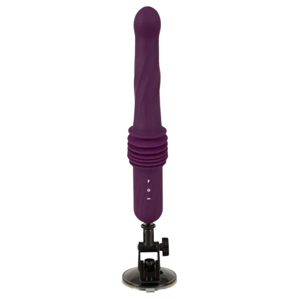 You2Toys - δονητής ώθησης με θέρμανση και τηλεχειριστήριο (μωβ)