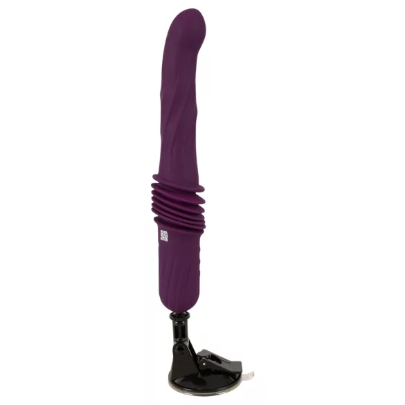 You2Toys - δονητής ώθησης με θέρμανση και τηλεχειριστήριο (μωβ)