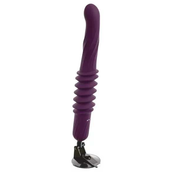 You2Toys - δονητής ώθησης με θέρμανση και τηλεχειριστήριο (μωβ)