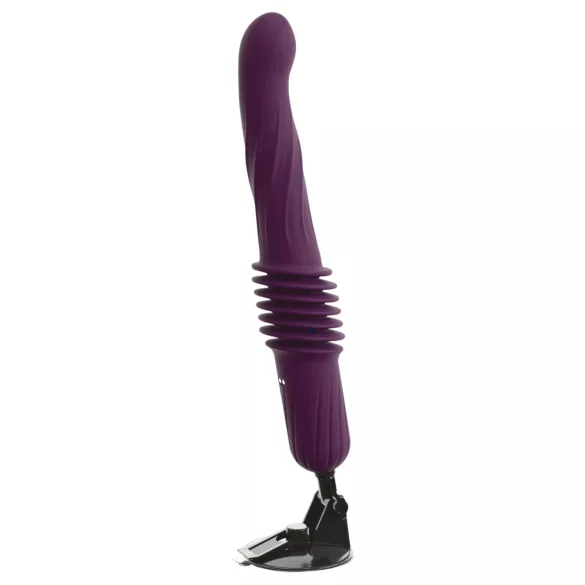 You2Toys - δονητής ώθησης με θέρμανση και τηλεχειριστήριο (μωβ)