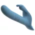 You2Toys - 3 τεμαχίων strap-on δονητής κουνελάκι με τηλεχειριστήριο (μπλε)